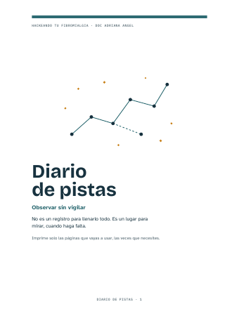 Portada del Diario de pistas